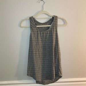 Lulu lemon atheltic tank top stripped 🍋